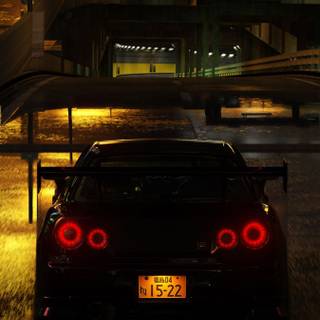 R34 black wallpaper