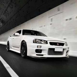 R34 white wallpaper