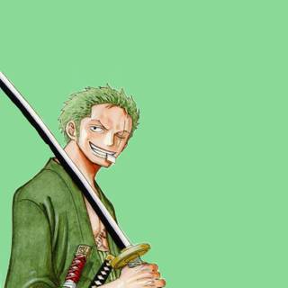 One Piece green wallpaper