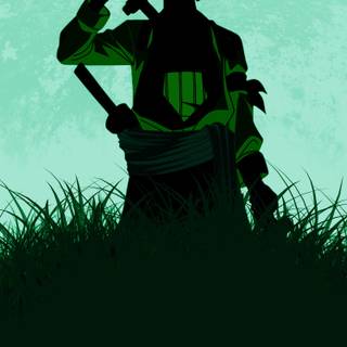 One Piece green wallpaper