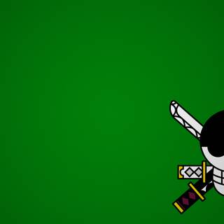 One Piece green wallpaper