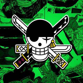 One Piece green wallpaper