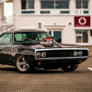 Old Dodge Charger wallpaper