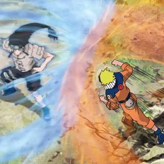 Naruto and Neji wallpaper