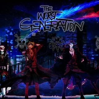 One Piece Worst Generation wallpaper