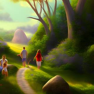 Family travel wallpaper