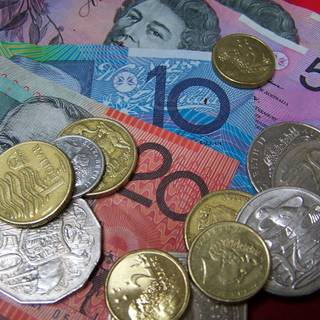 Australian money wallpaper