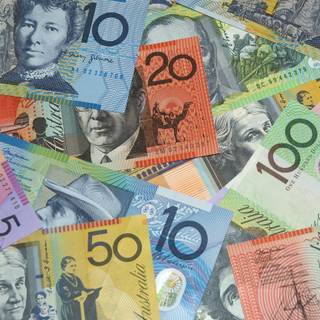 Australian money wallpaper