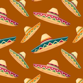 Mexican hat wallpaper