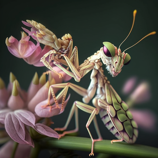Orchid Mantis wallpaper