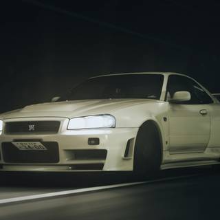 R34 white wallpaper