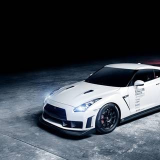 GTR white wallpaper