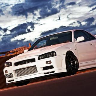 R34 white wallpaper
