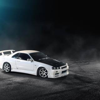 R34 white wallpaper