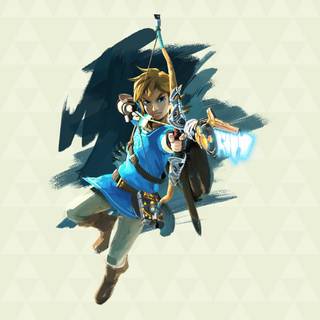 Minimalist Zelda iPhone wallpaper