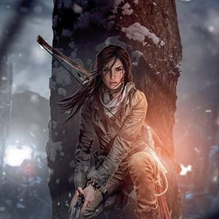 Tomb Raider game mobile 4k wallpaper