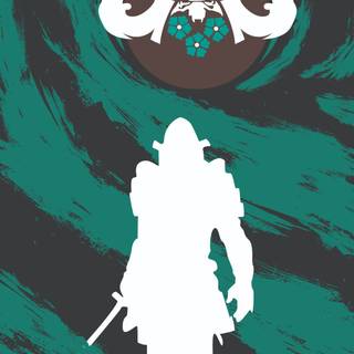 Minimalist Zelda iPhone wallpaper