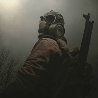 Soldier desktop dark wallpaper