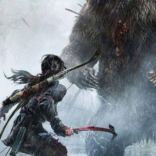 Tomb Raider game mobile 4k wallpaper