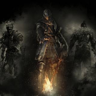 Soldier desktop dark wallpaper