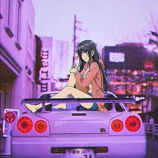 JDM anime phone wallpaper