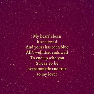 Sad song lyrics wallpaper