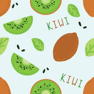 Cute kiwi wallpaper