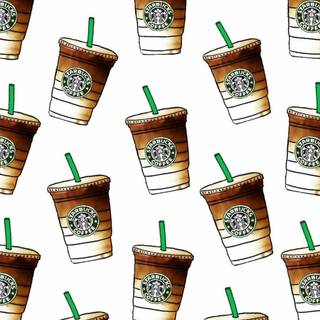 Kawaii Starbucks wallpaper