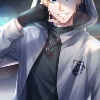 Smart boy anime wallpaper