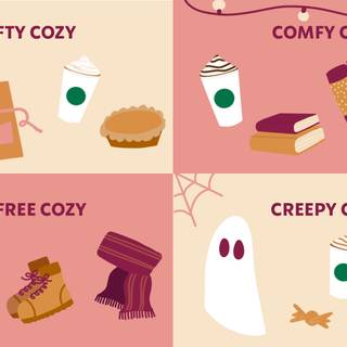 Kawaii Starbucks wallpaper