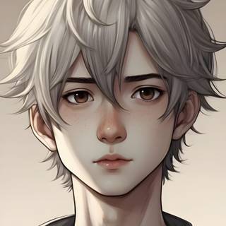 Smart boy anime wallpaper