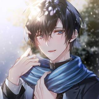 Smart boy anime wallpaper