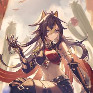 Dehya phone wallpaper