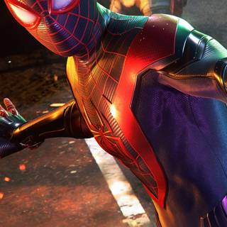 Spider-Man iPhone 13 Pro Max wallpaper