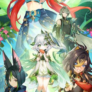 Dehya phone wallpaper