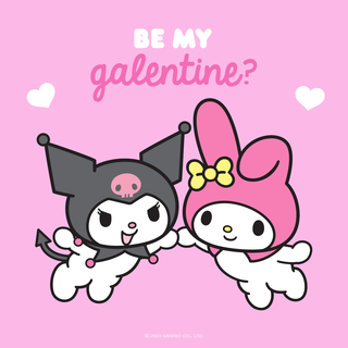 Valentine's Day Kuromi wallpaper