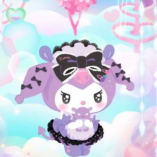 Valentine's Day Kuromi wallpaper