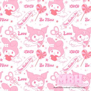 Valentine's Day Kuromi wallpaper