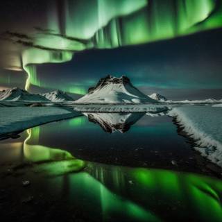 Green winter 4k wallpaper