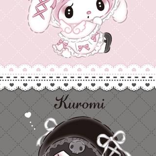 Cinnamoroll and Kuromi wallpaper