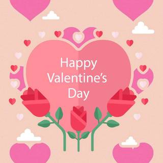 Girly Valentines Day wallpaper