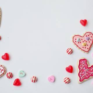 Girly Valentines Day wallpaper