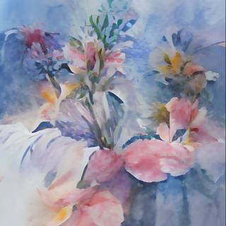 Spring kids art wallpaper