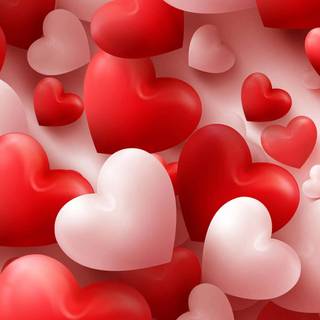 Valentines Day realistic wallpaper