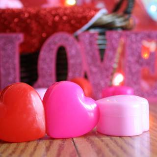 Valentines Day realistic wallpaper