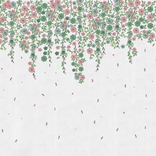 Spring kids art wallpaper