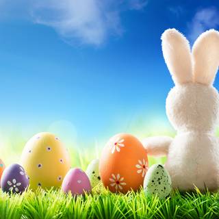 1366x768 Easter wallpaper