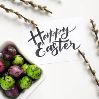 1366x768 Easter wallpaper