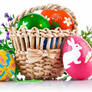1366x768 Easter wallpaper