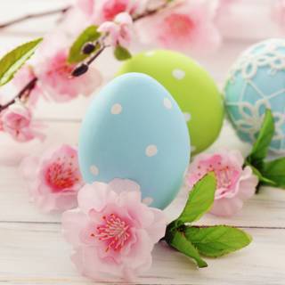 1366x768 Easter wallpaper